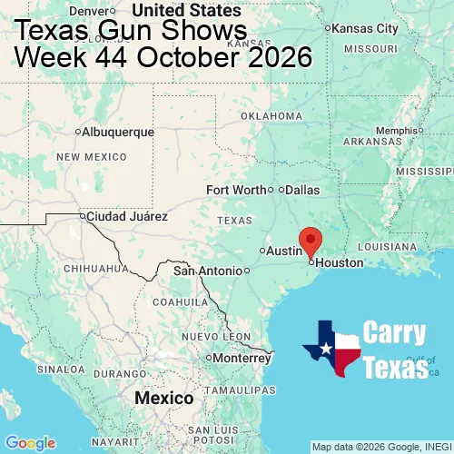 2026 Gun Show Map - week 44