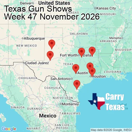 2026 Gun Show Map - week 47