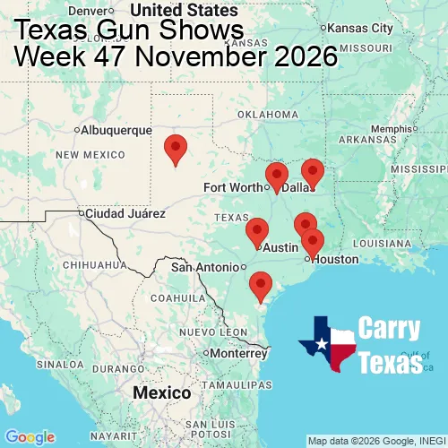 2026 Gun Show Map - week 47