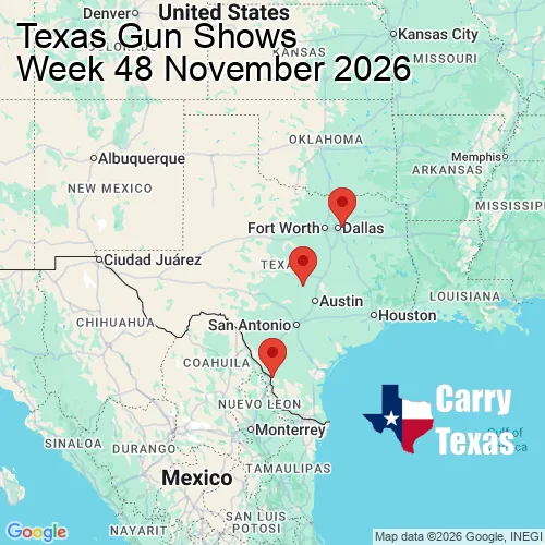 2026 Gun Show Map - week 48