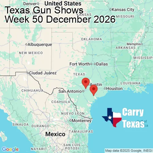 2026 Gun Show Map - week 50