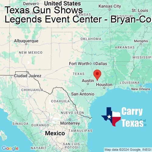Bryan – College Station 1500 tables! Largest Gun Show in Texas!